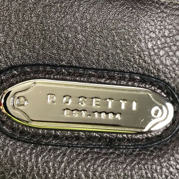 Rosetti Brown Cross Body Handbag Purse Adjustable Strap Zipper Pockets - Picture 3 of 4